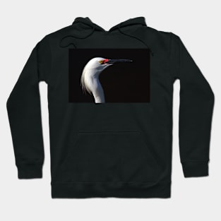 Snowy Egret Hoodie